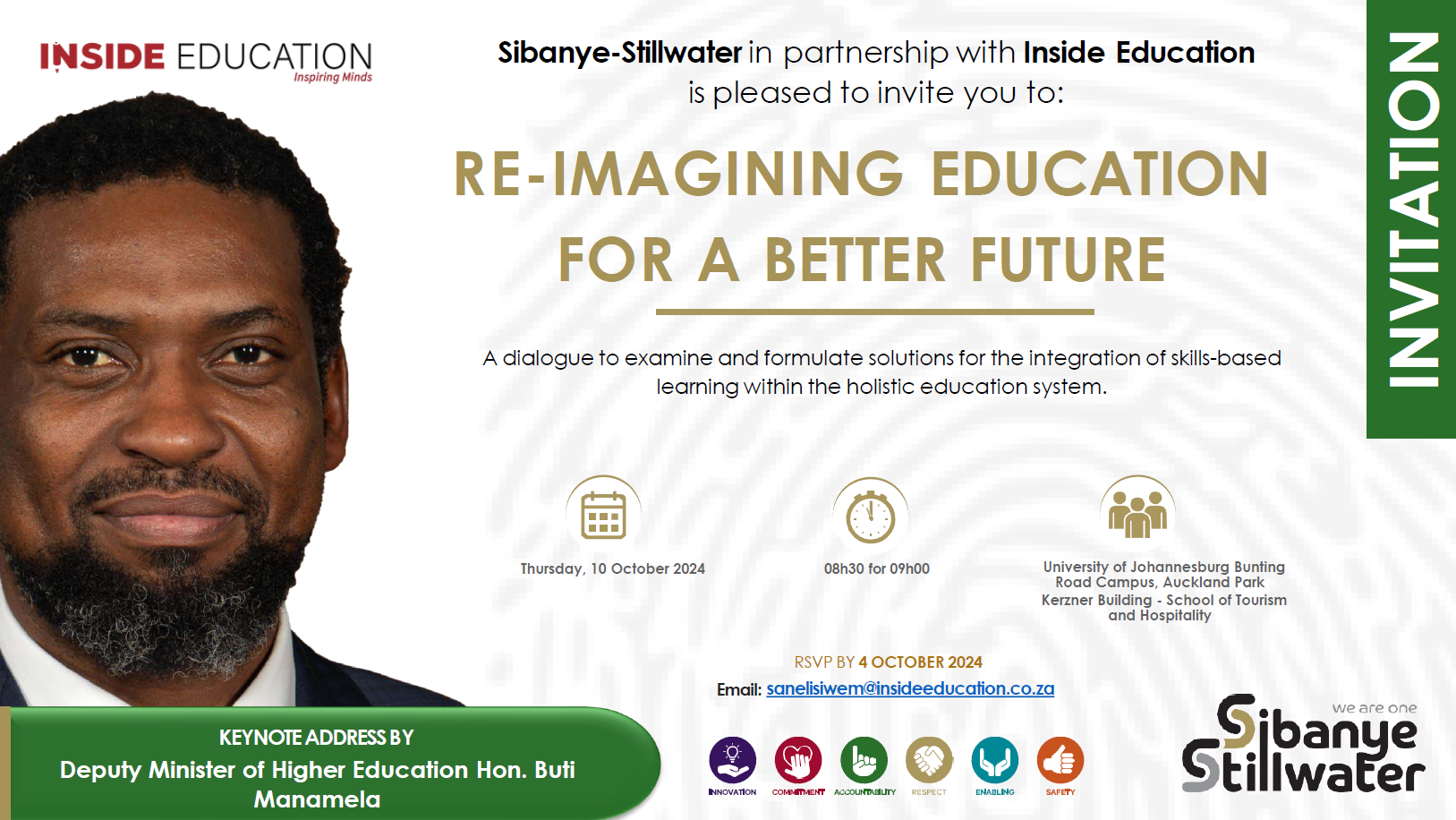 RE-IMAGINING EDUCATION FOR A BETTER FUTURE